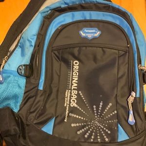 Backpack fans pack original bags blue black